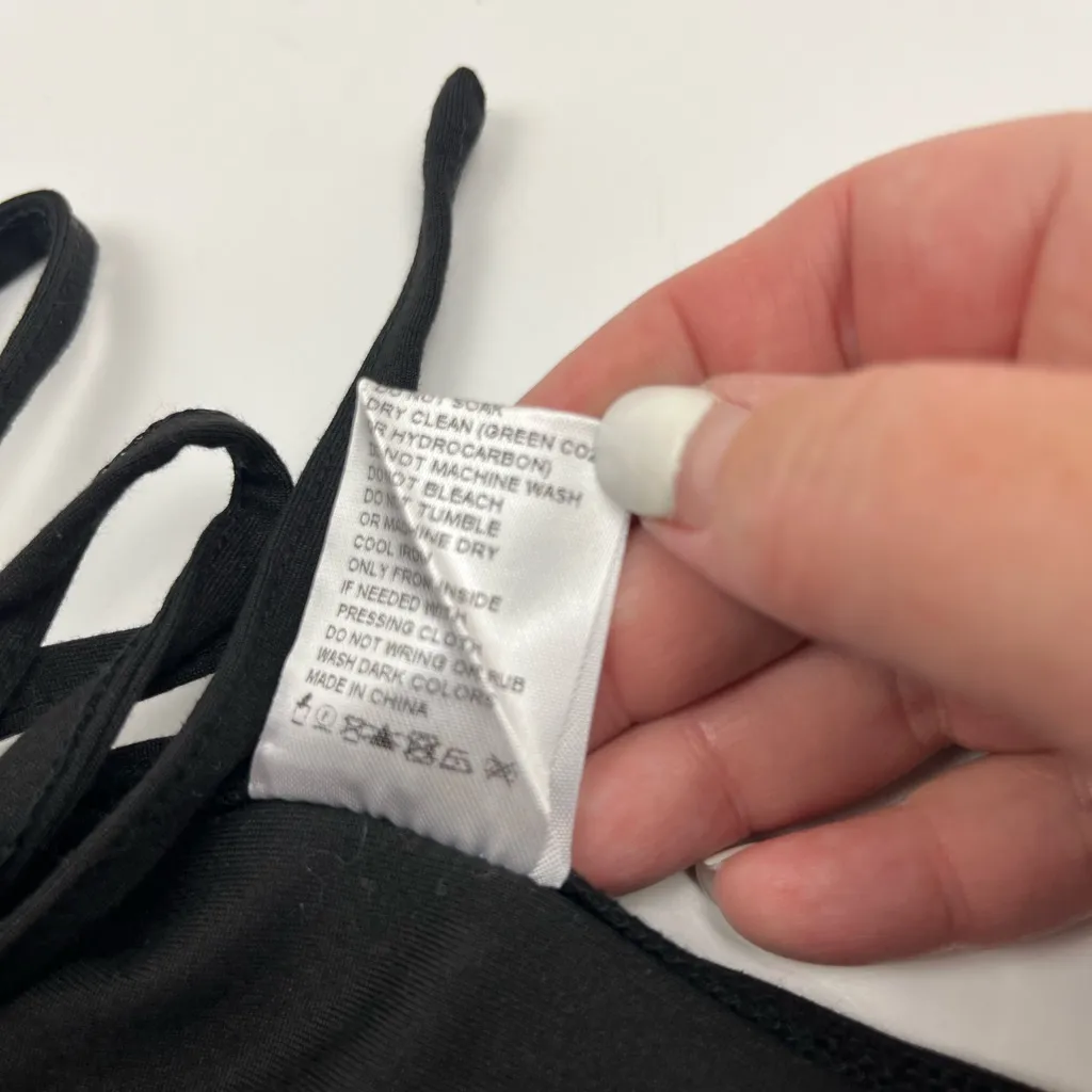 Outcast Exclusives Oasis Mini Dress Womens‎ Size XS Black Halter Cutout NEW - Image 6