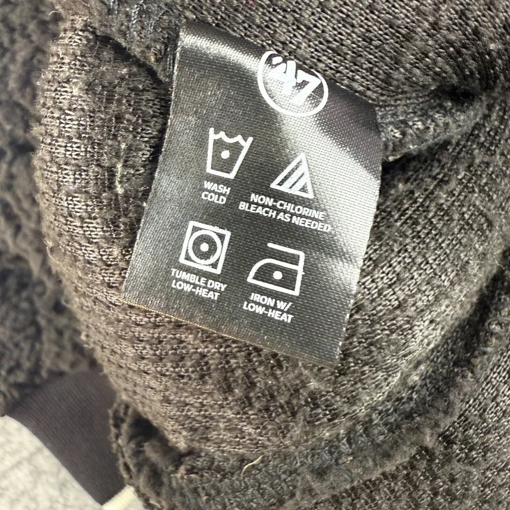 Black  1/4 Zip Women's Size Small Fleece Sherpa Oregon State Beavers NCAA Soft‎ - Image 4