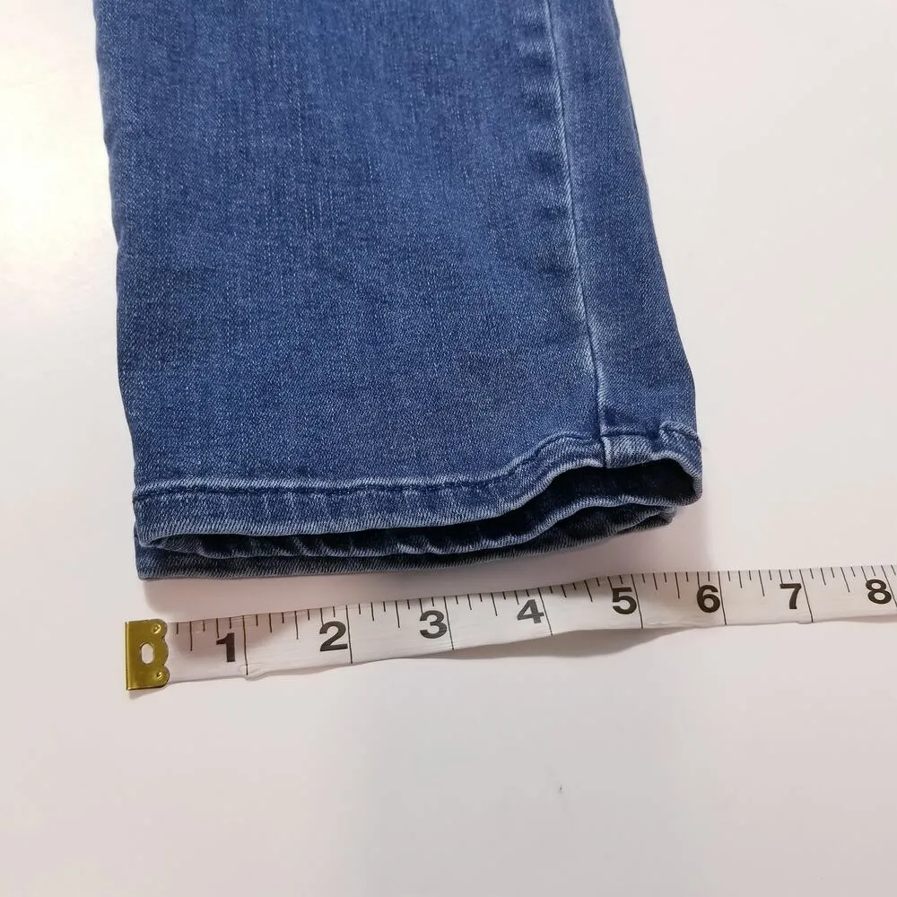 Universal Standard Jeans High Rise Skinny Blue Denim - Image 7