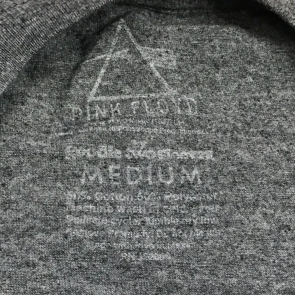 Pink Floyd Womens Seamless Crewneck Band Tee Graphic T-Shirt Medium Short Sleeve - Image 6