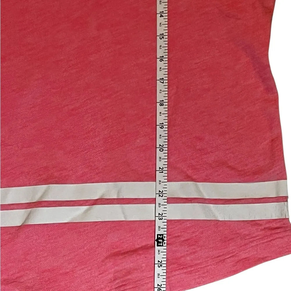 Victoria's Secret‎ Pink Logo Oversized Pink Shirt Size Medium Y2K Barbiecore - Image 8