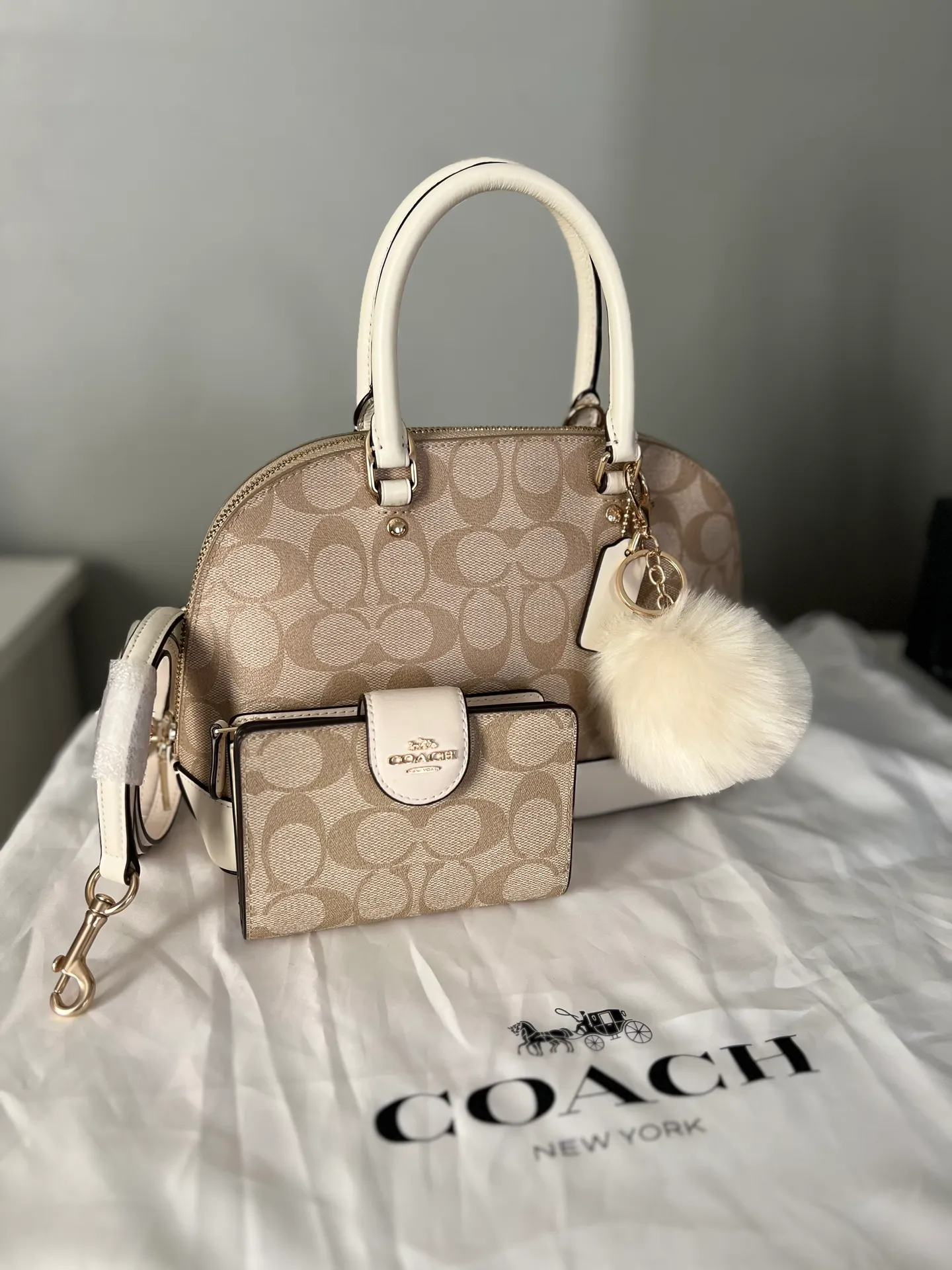 Mini Sierra Satchel And Matching Wallet - Image 4