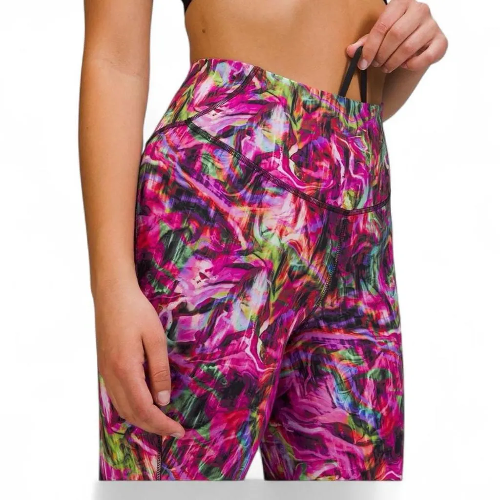 Lululemon Base Pace 25” Running Tights/ Leggings | Size 4 | Pink - Image 3