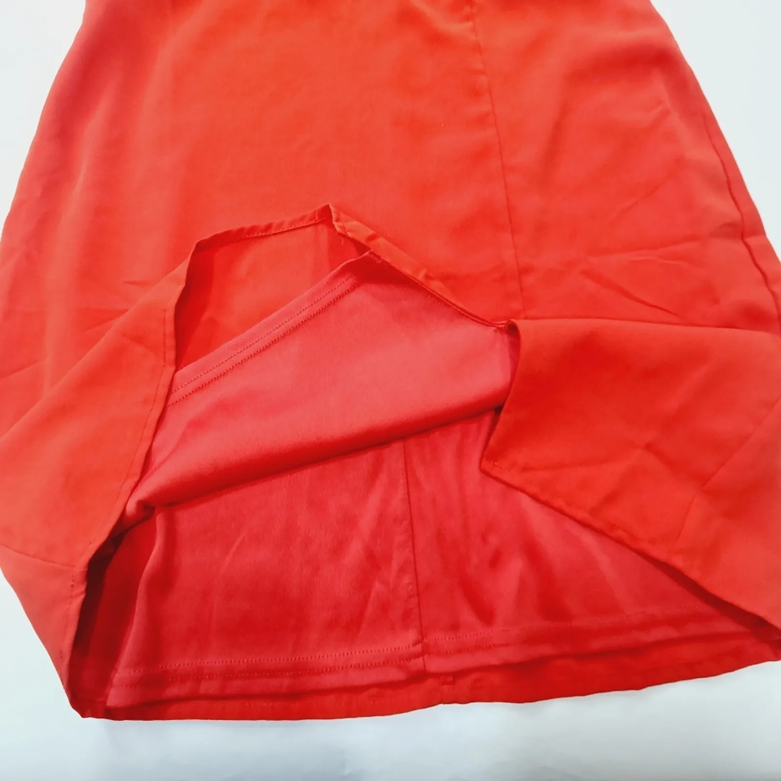 Superdown Harlow Mini Dress in Red Medium - Image 5