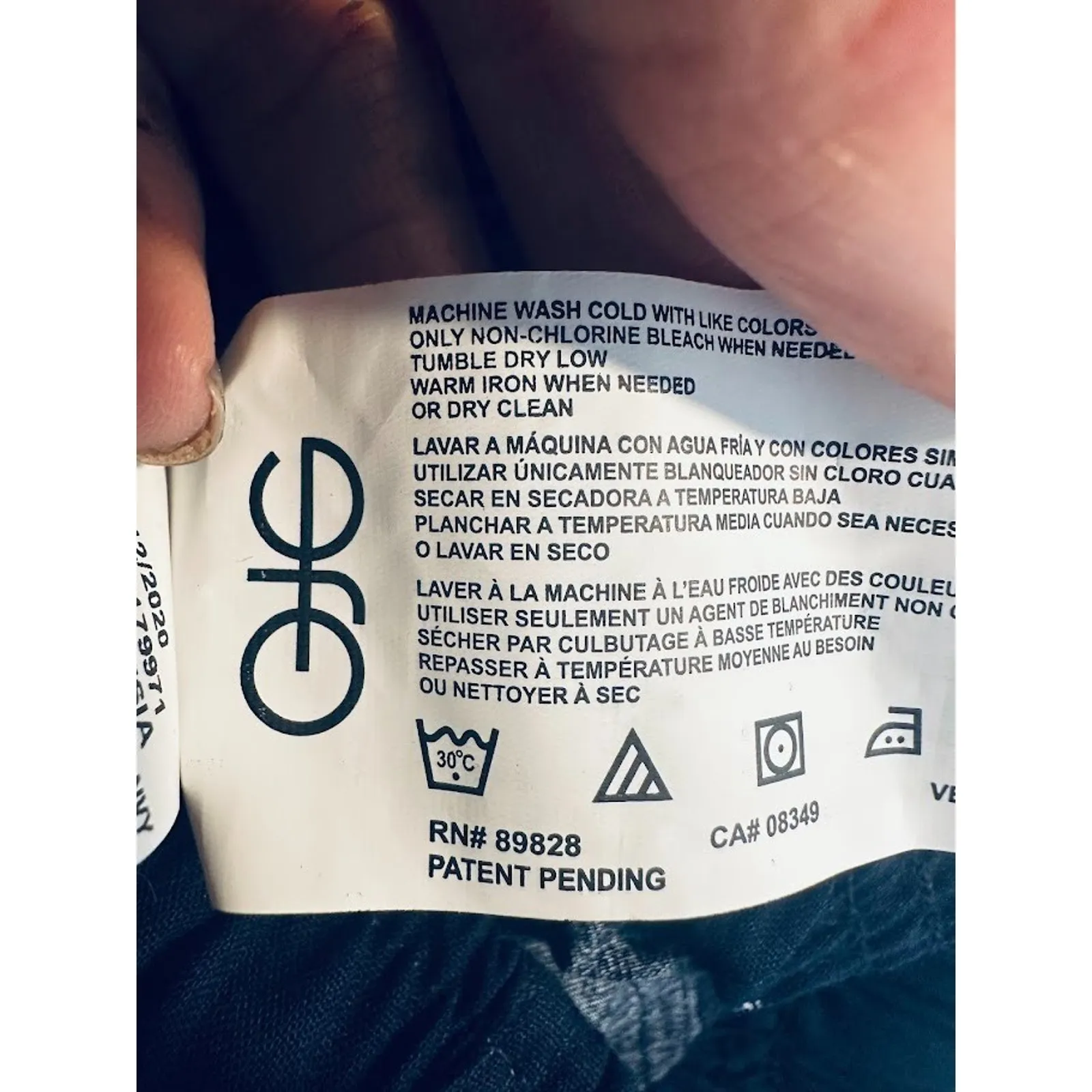 Gloria Vanderbilt Casuals Womens Blue Nautical Coastal Capri Pants Petite Medium - Image 9