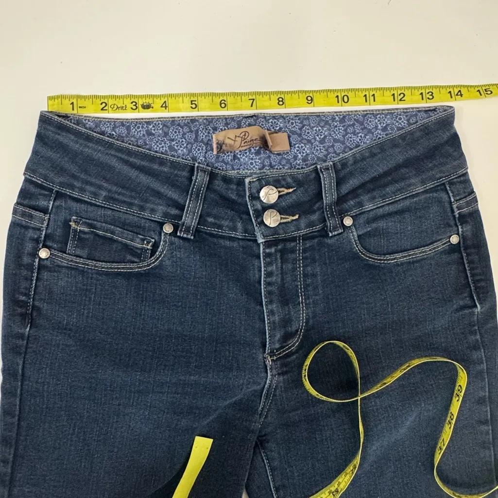 Paige Hidden Hills Jeans in Dusk Size 27 - Image 5