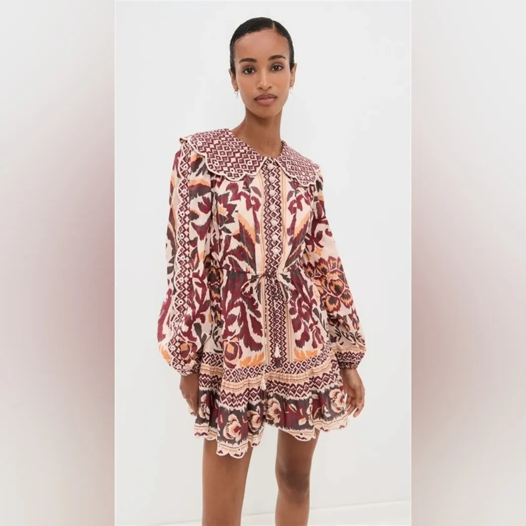 FARM Rio Multicolor Patterned Mini Dress - Image 2