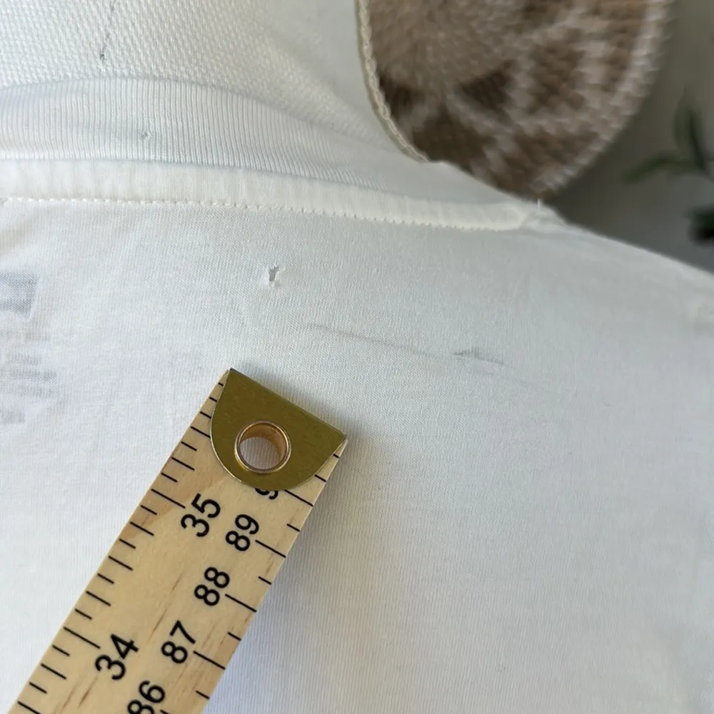 ® X VOTE COTTON CROPPED SURF TEE SHIRT Size XS NEW - Image 10