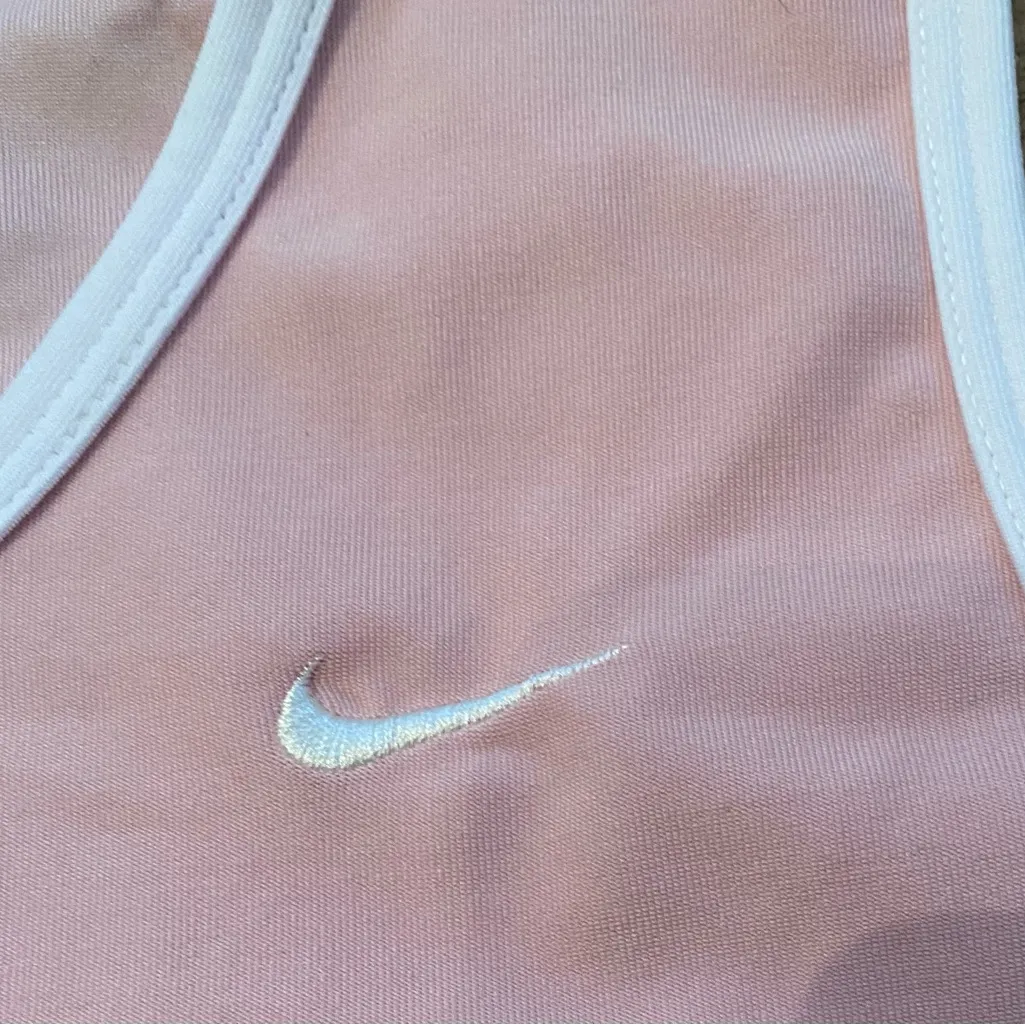 Nike Fit Dry Women’s XL Soft‎ Pink Poly Blend Sleeveless Athletic Top - Image 3