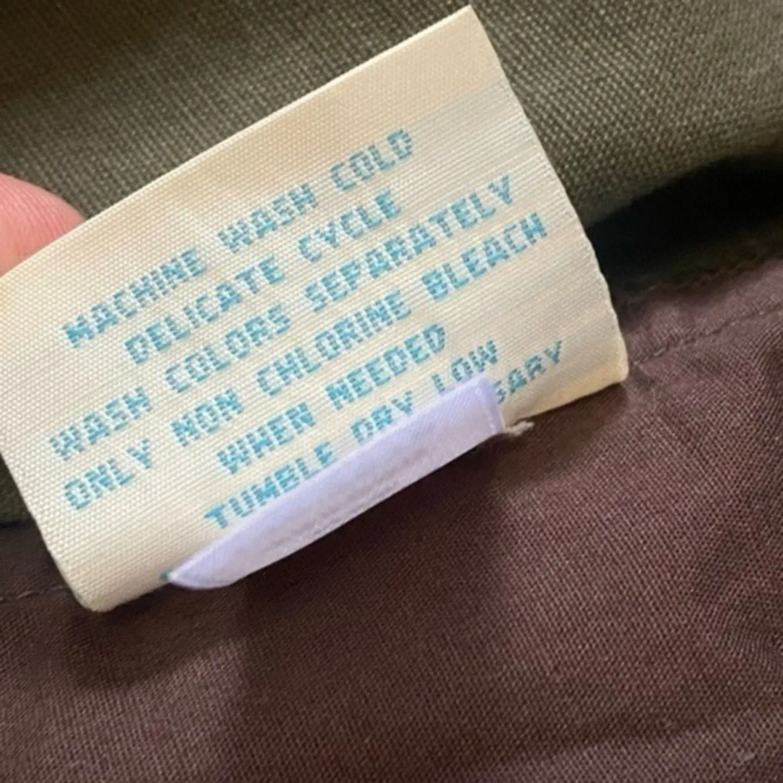 Zinc‎ Olive Military Style Jacket Size Medium - Image 6