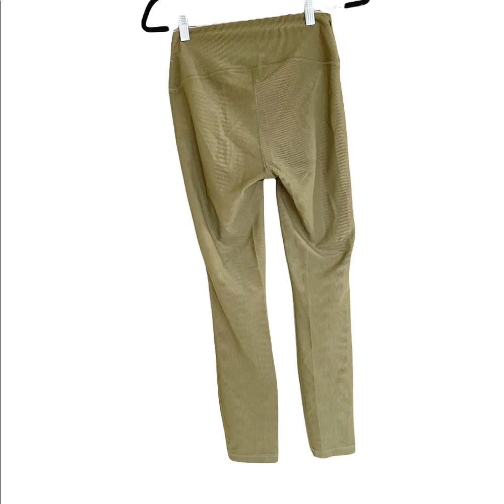 NWOT WeWoreWhat Active Chain High Rise Leggings NO CHAIN BELT Olive Green - Image 7