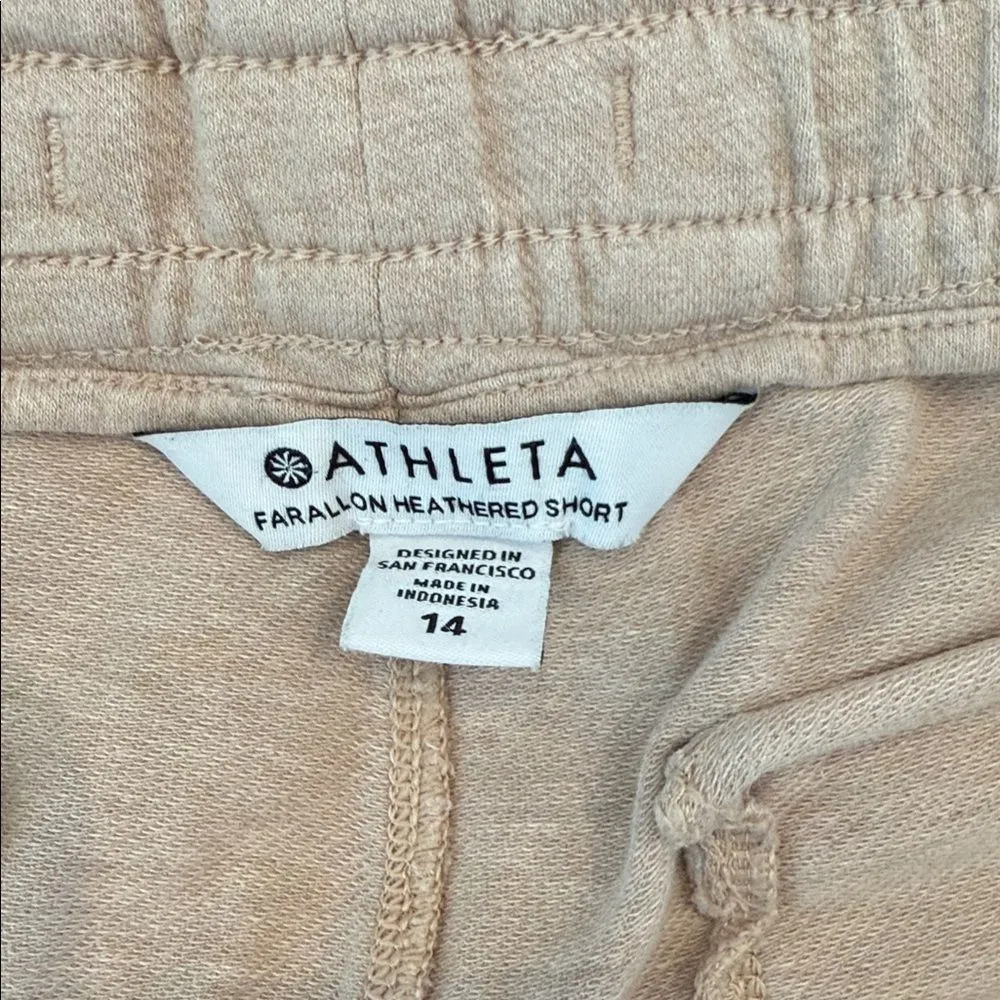 Athleta Farallon Heathered Short Size 14 - Image 5