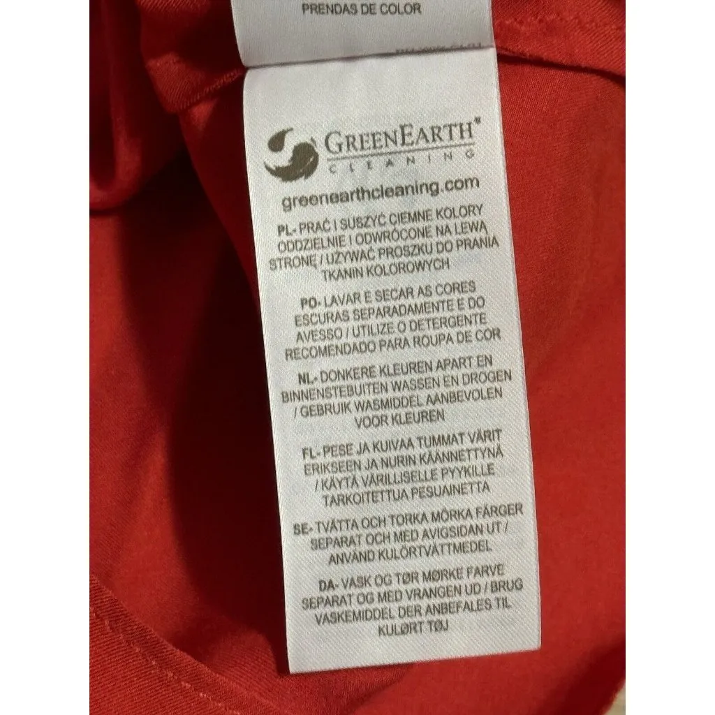 Boden Red Size 6 Short Sleeve‎ Blouse Pleated Neck Silk Blend Keyhole Luxury NWT - Image 11