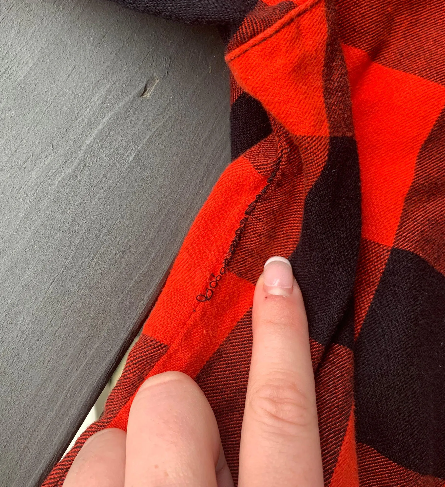 Old Navy Checkered Flannel - Image 5