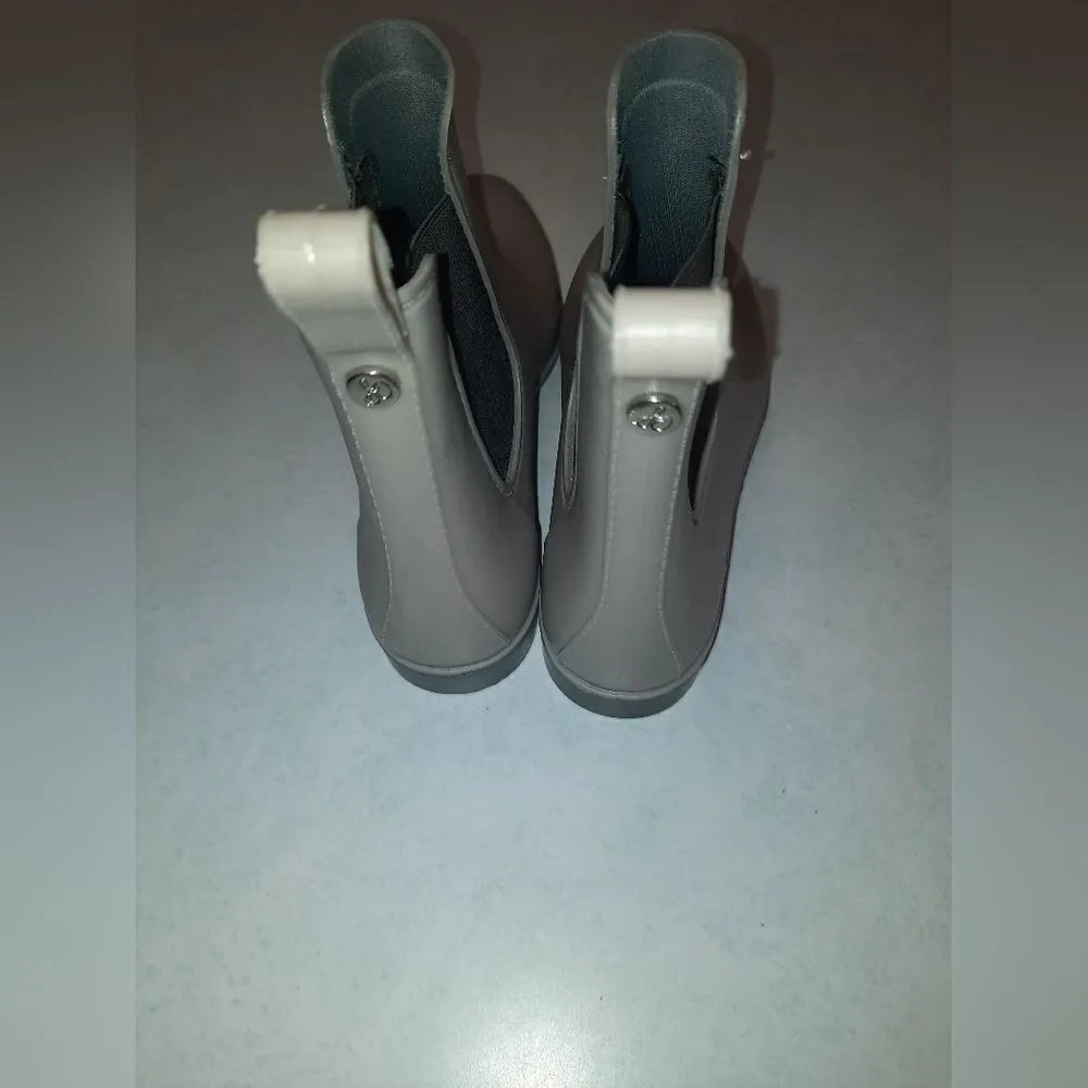 SAM EDELMAN - Tinsley Ankle Rain Boot Gray Size 8 - Image 3