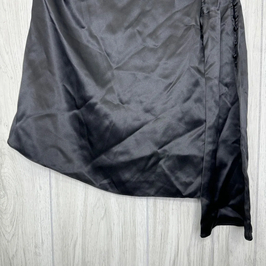 Parker Ripley One Shoulder Silk Button Detail Night Out Blouse size XS - Image 5