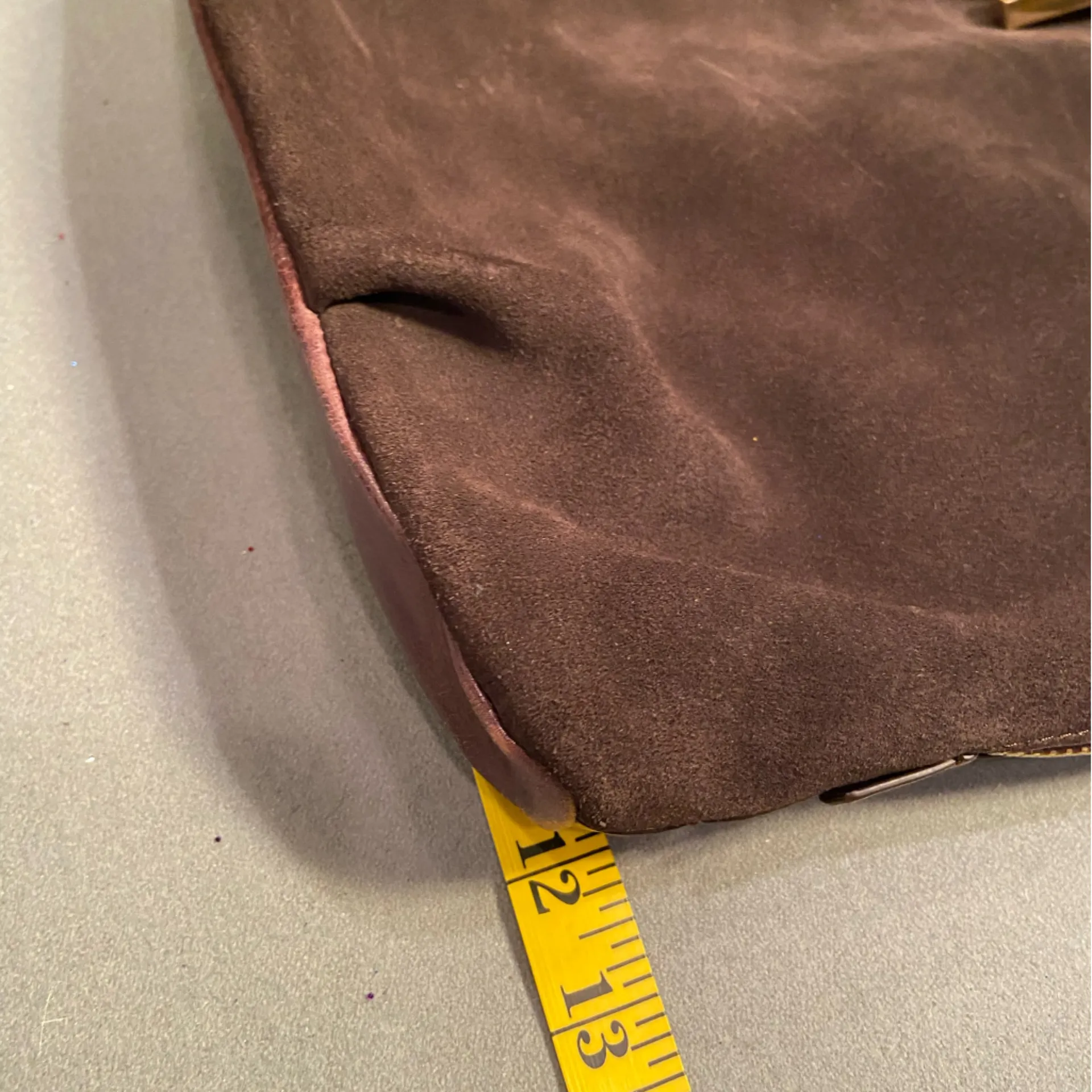 Halston Heritage Halston Suede Drawstring Backpack, Brown, Modern Retro - Image 9