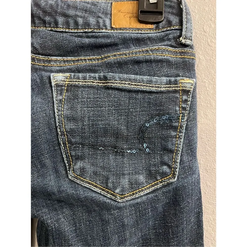 American Eagle stretch skinny kick 00 short women's‎ - Image 4