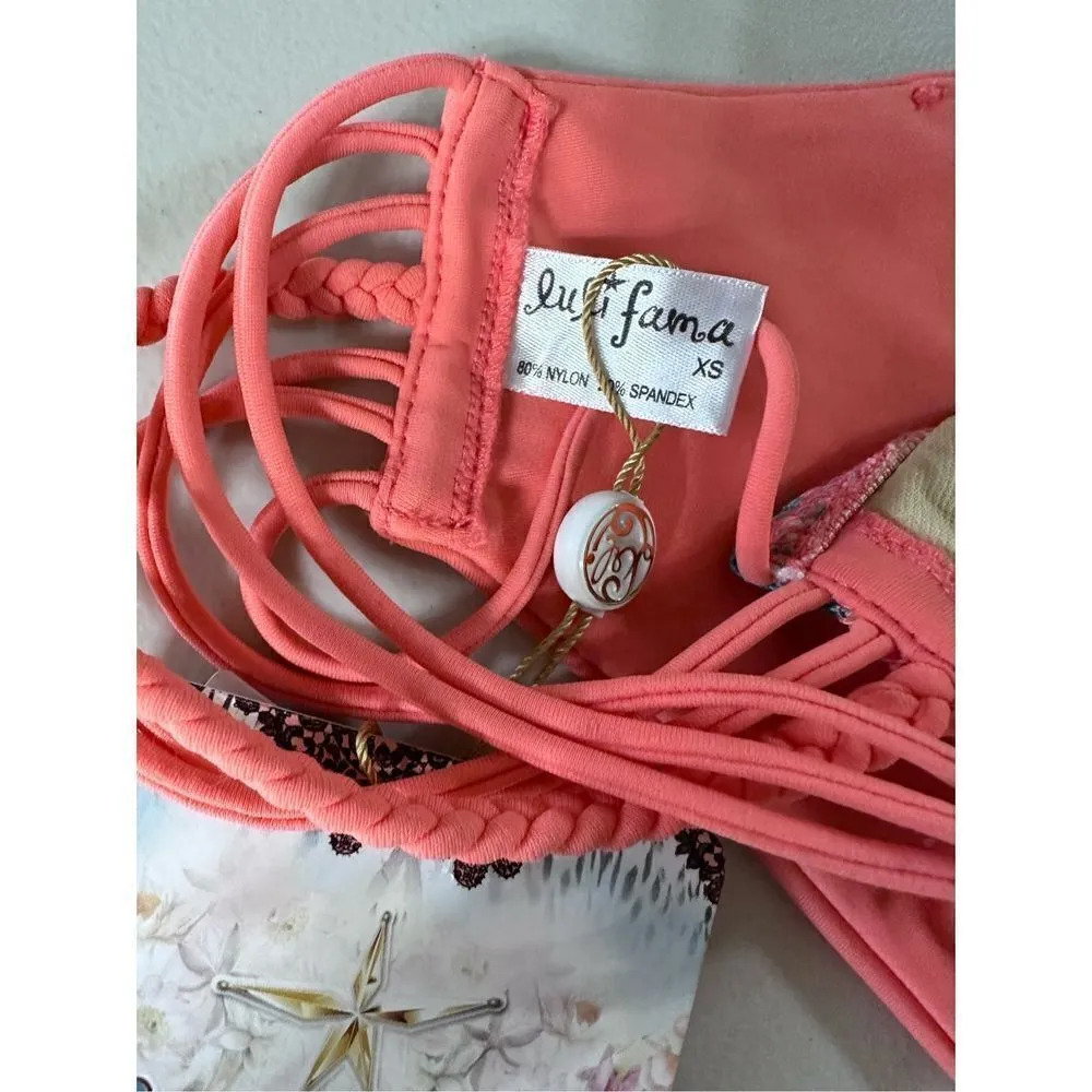 New. luli fama fuego divino braided bikini bottom. XS. - Image 10