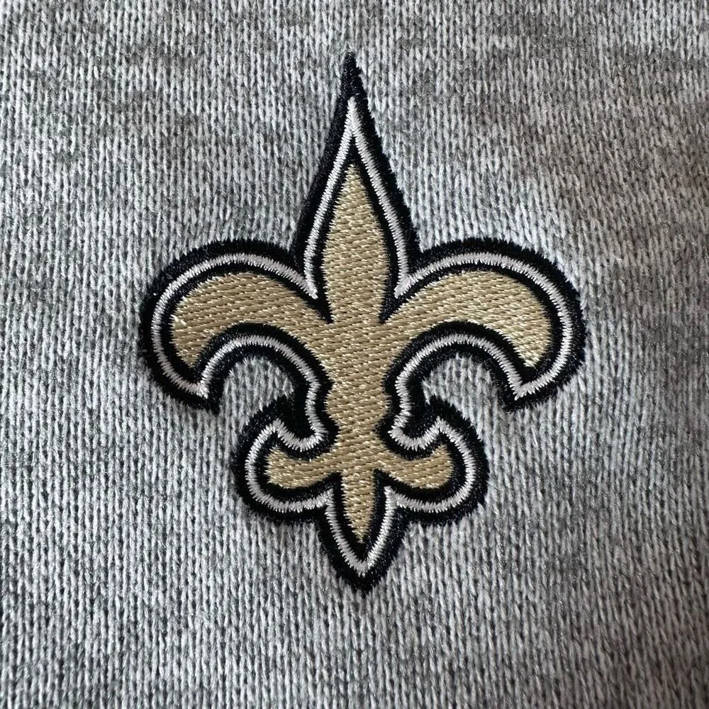 WEAR by Erin Andrews New Orleans Saints Team Heathered Gray Full - Image 11