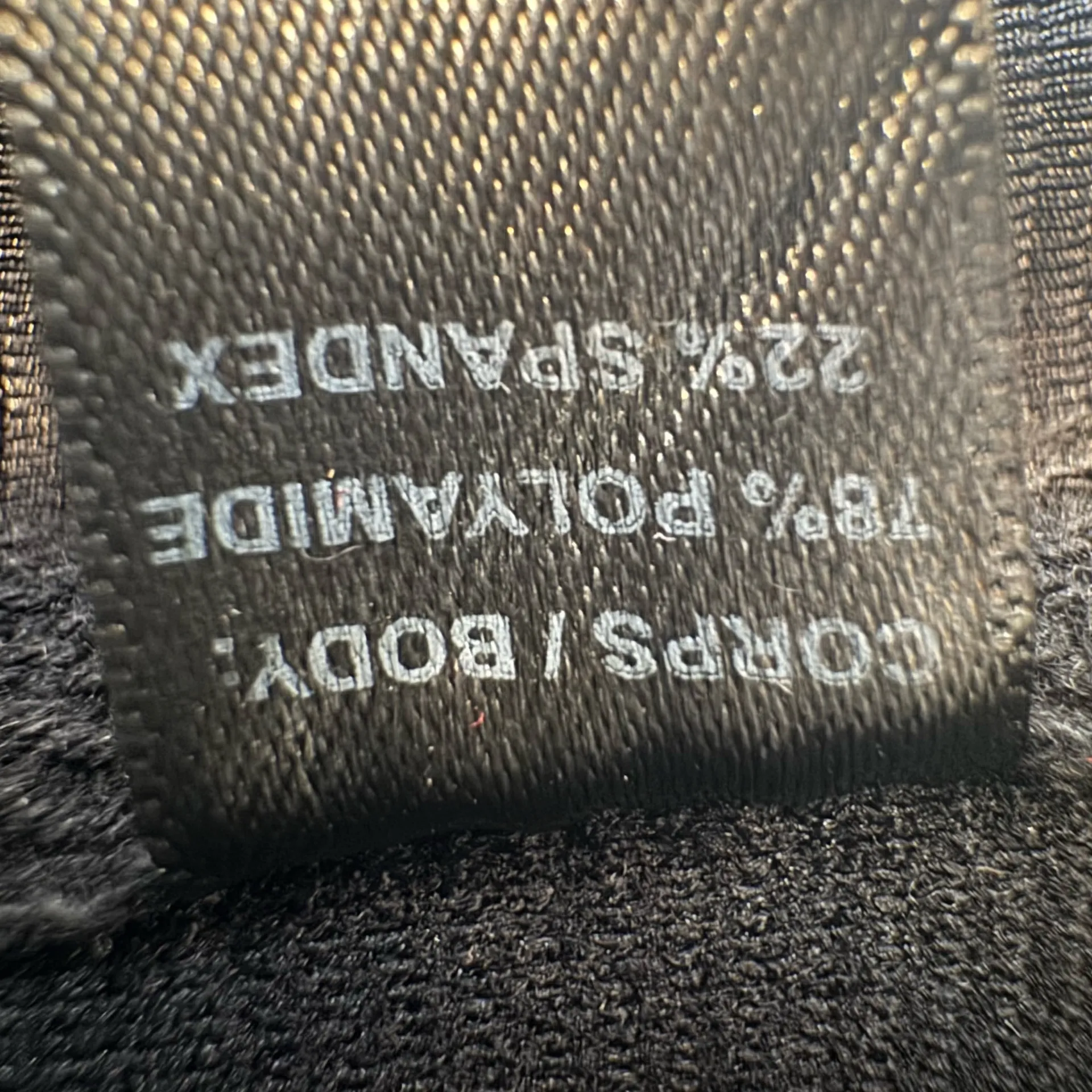 Kyodan Black Ribbed Long Sleeve Cropped Workout Top Size Extra Small - Image 5