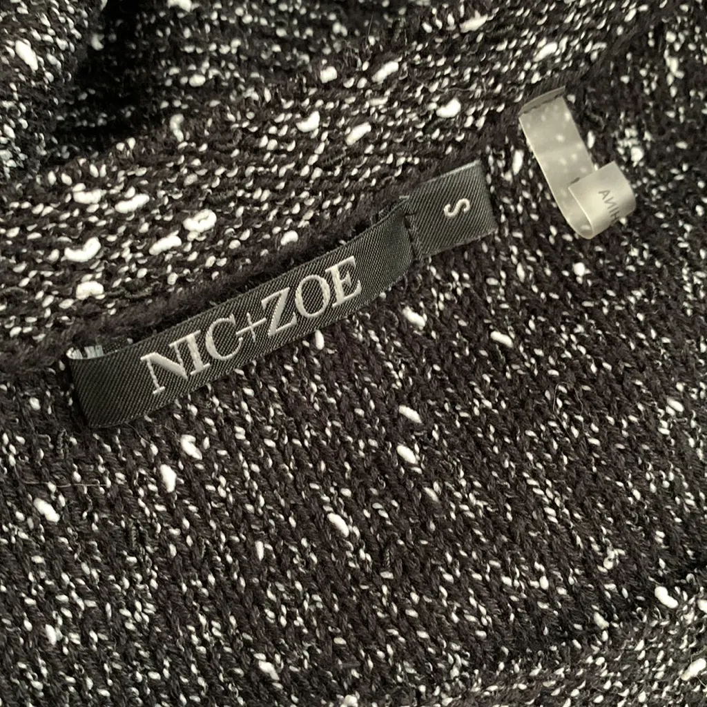 NIC & ZOE Texture Sweater Sz: M - Image 5