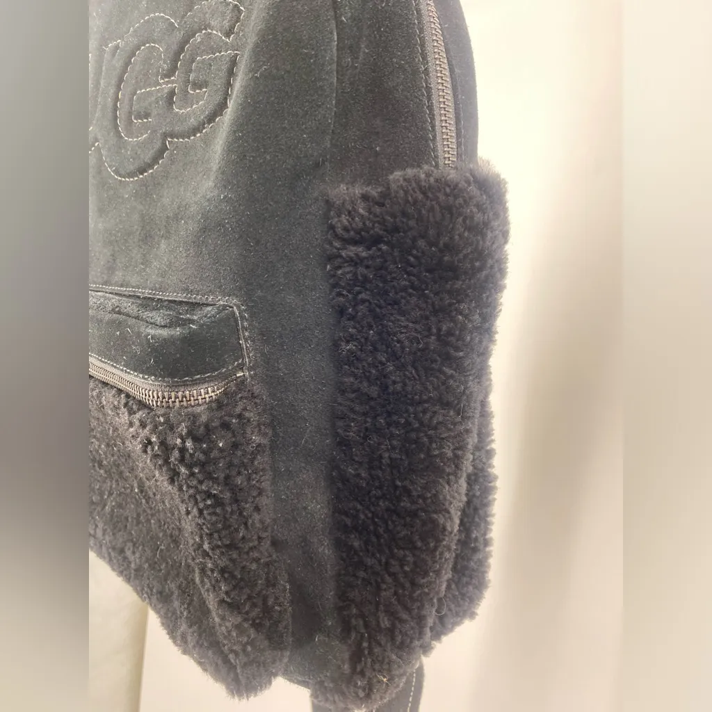 Ugg Dannie II backpack, cow suede and‎ sheepskin - Image 3