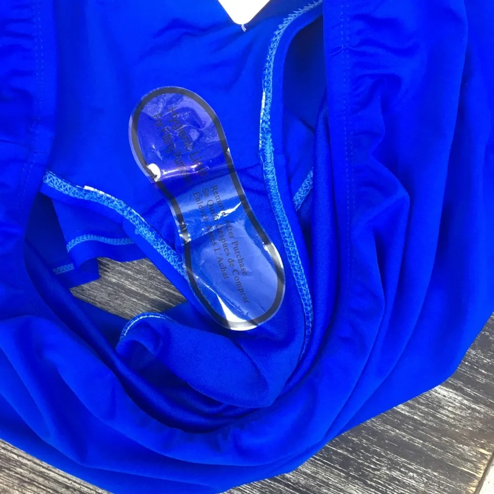 Catalina Blue Swim Skirt Skort Bottoms L NEW - Image 5