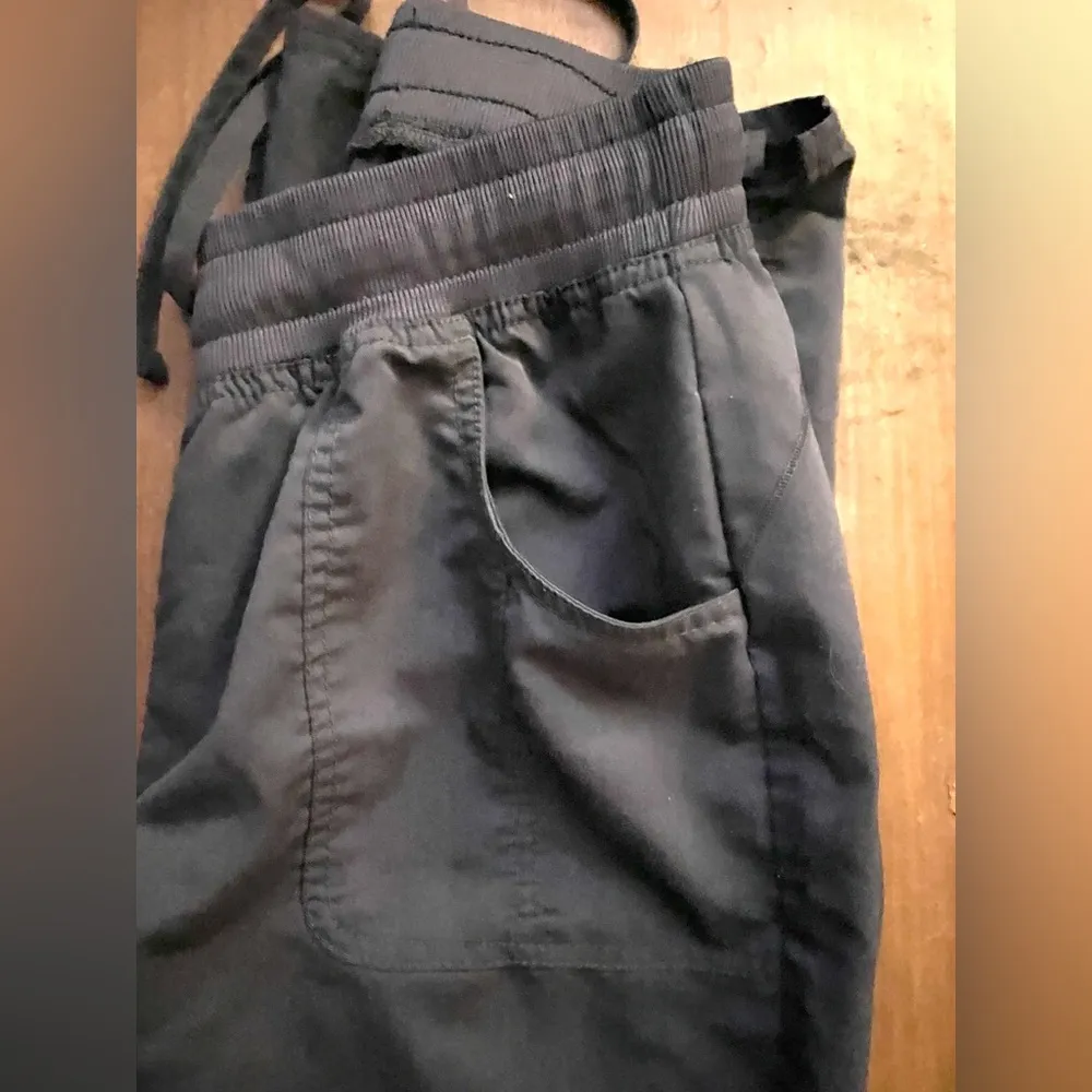 ScrubStar Women's Drawstring Cargo Pant With Drawstring And Elastic Waist Size S - Image 7