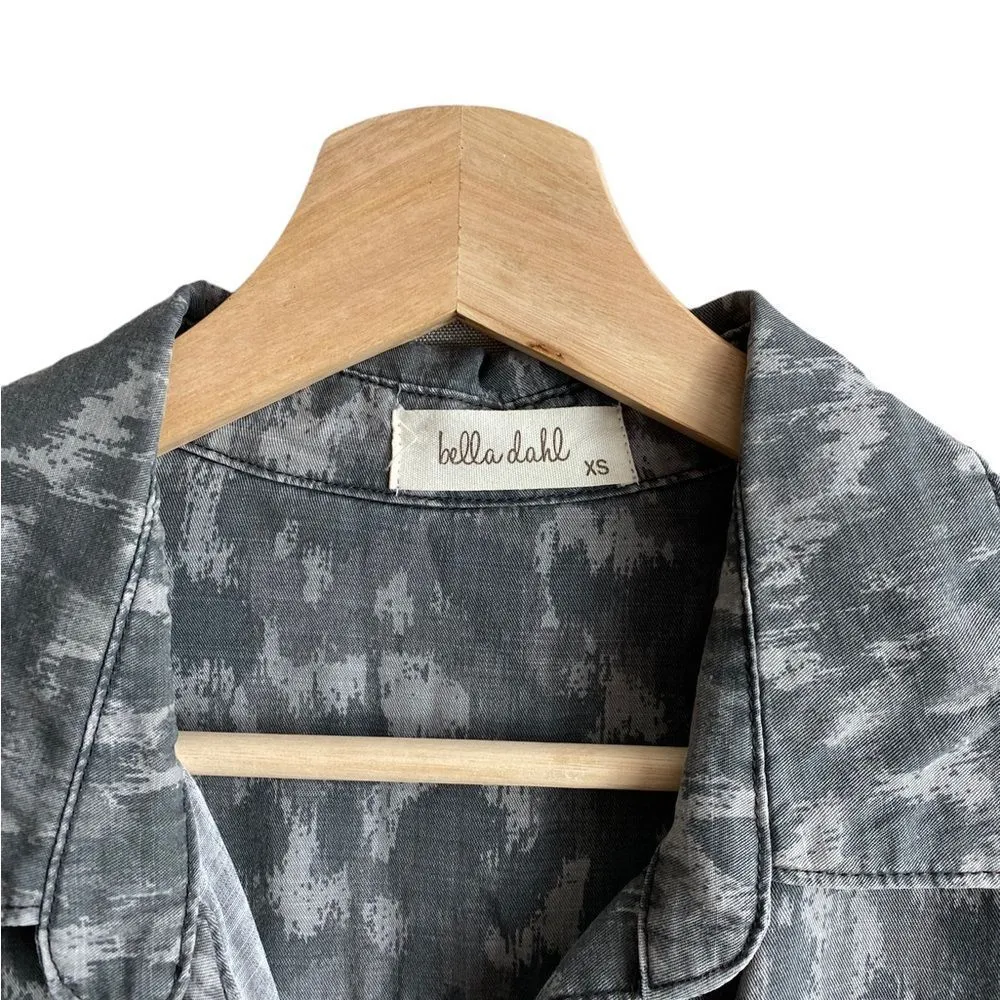 Bella Dahl leopard button down tunic - Image 4