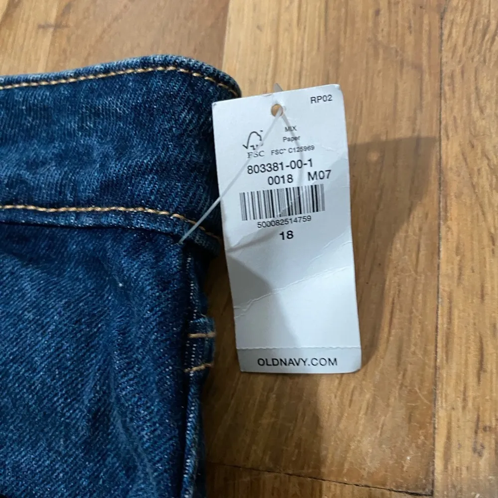 NWT  Midi Denim Skirt Higher High Rise - Secret Slim Pockets - Size 18 - Image 6