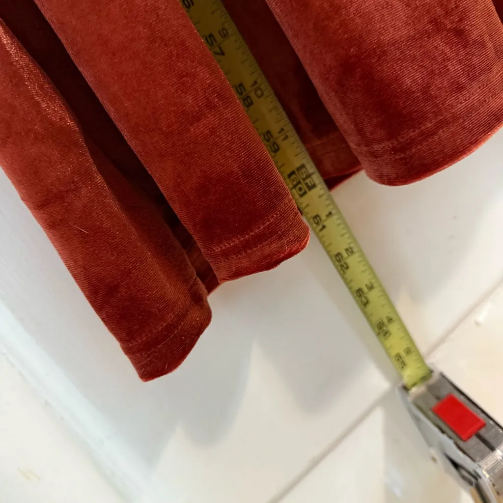 Baltic Born Terracotta Velvet Gown NWT - Image 4