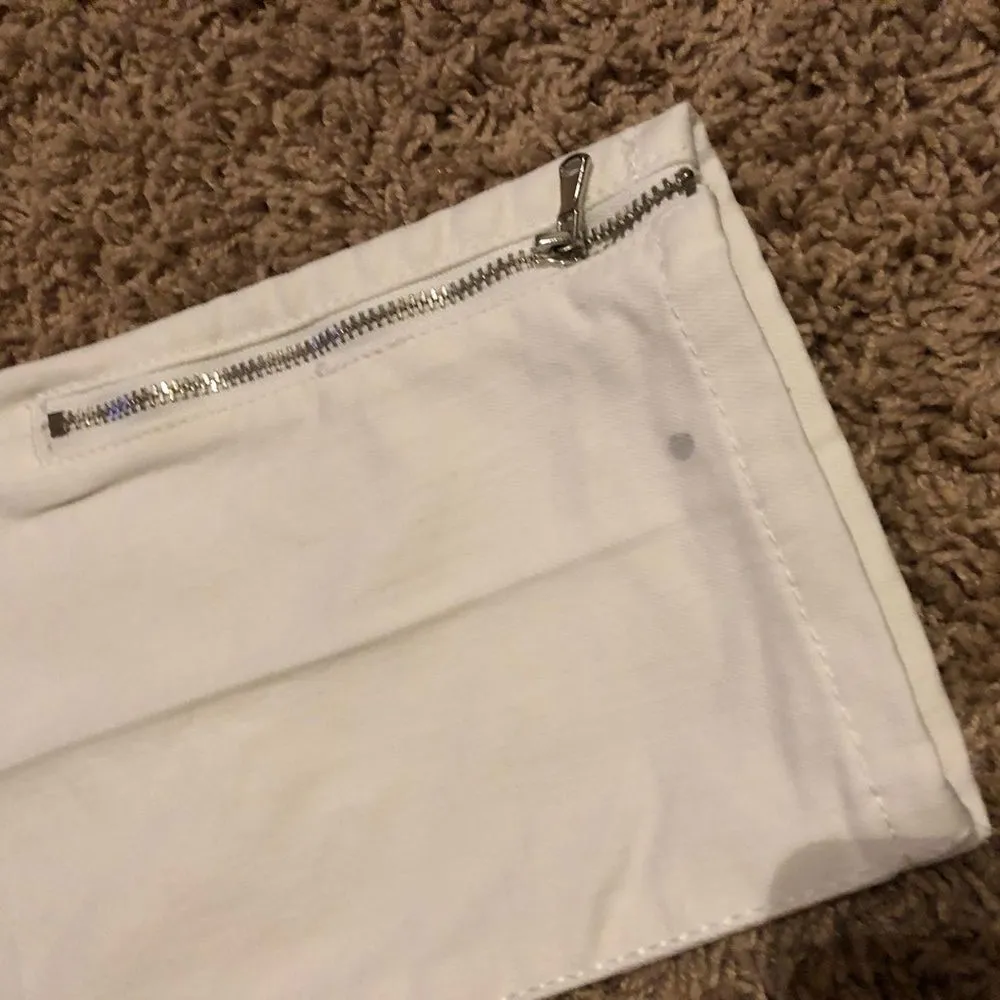 a.n.a white skinny ankle denim sz 14 - Image 5