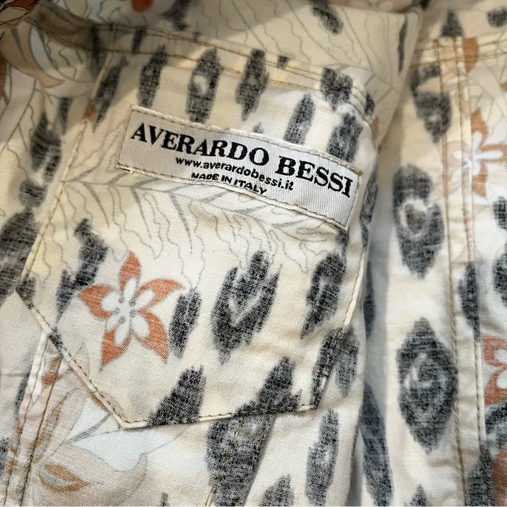 Vintage Averardo Bessi Button Down Shirt Jacket Size M - Image 10