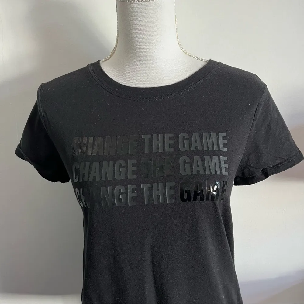 Athleta • Change The Game Black Short Sleeve Tee - Image 3