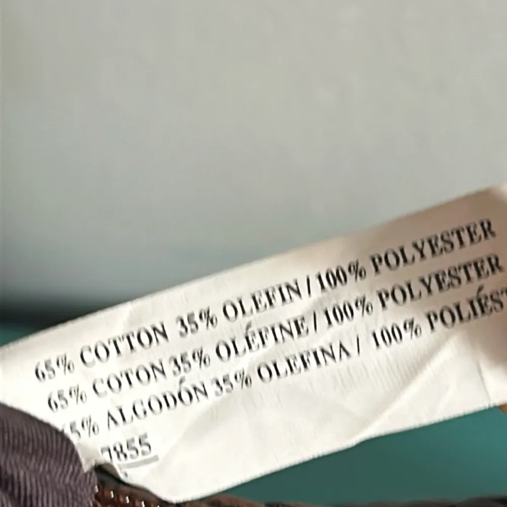 Connections New Chic Trendy Minimalist Woven Fabric Baguette Shoulder Handbag Brown - Image 5