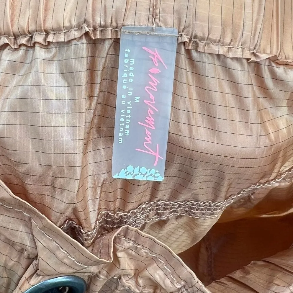 Free People Back To The‎ Future Pants Lightweight Rust Hiking Size Medium - Image 12