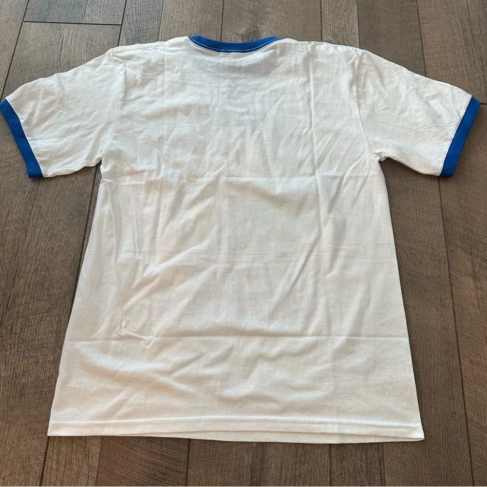 Disney NWOT  Parks Marvel Comics Superhero Junior Ringer Tee - Image 4