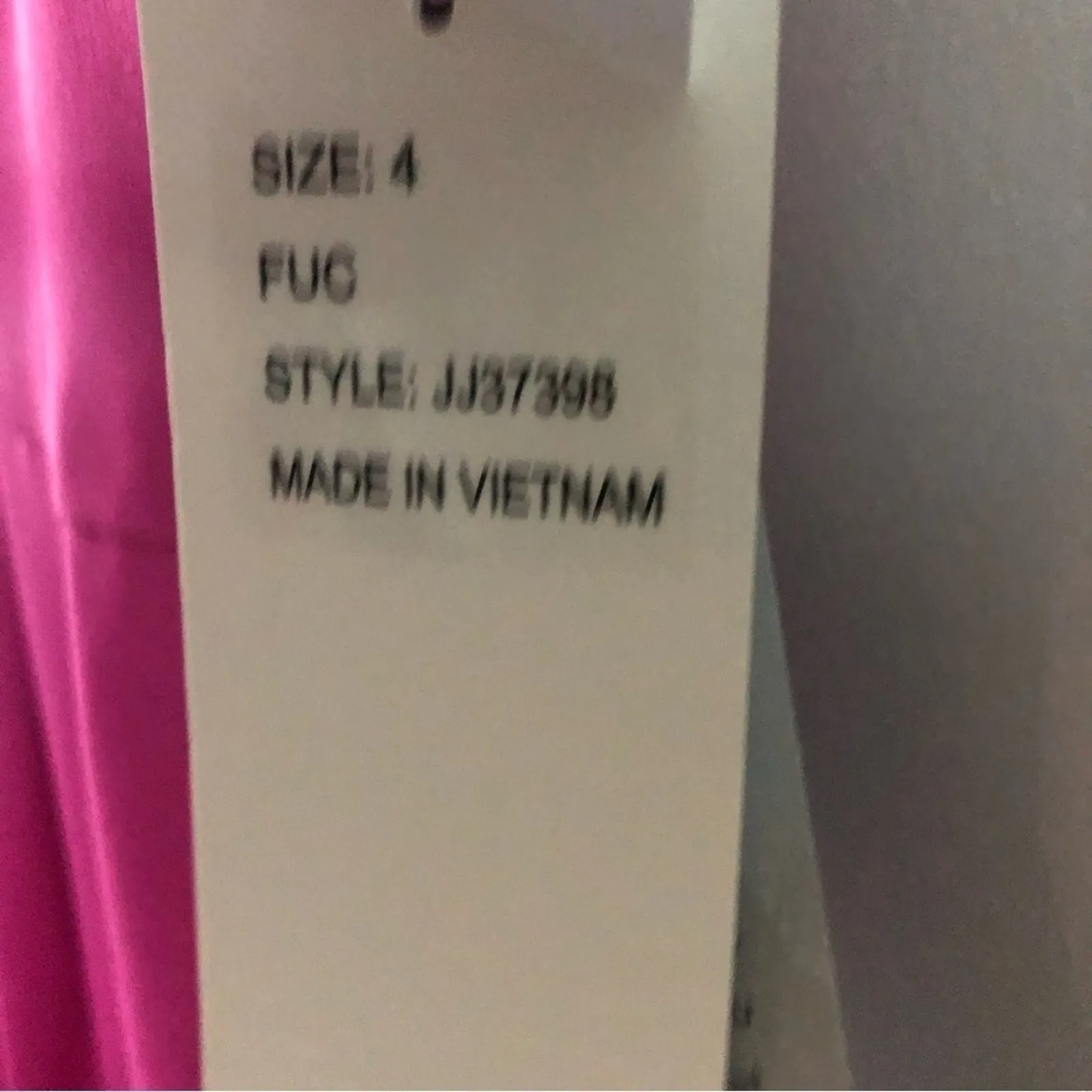 Julia Jordan Fuchsia Pink V Neck Tie Waist Jumpsuit NEW - Image 8