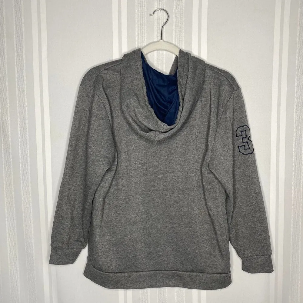 U.S. Polo Assn Long Sleeve Embroidered Hoodie Jacket Size 10/12 Gray Hooded - Image 10