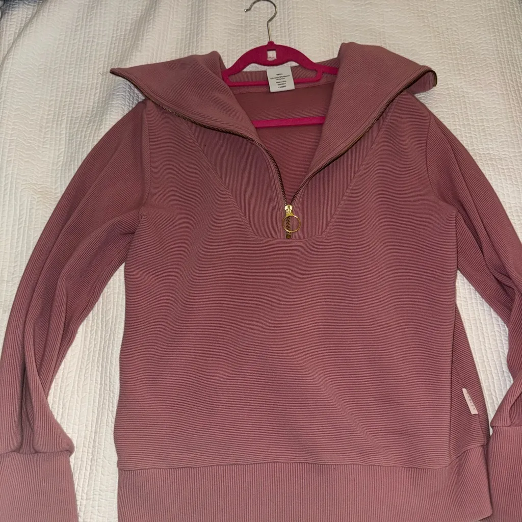 Varley Vine Sweatshirt pink - Image 6