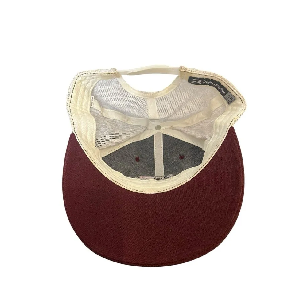 Richardson 511 State University of New York at Potsdam embroidered trucker hat Red - Image 4