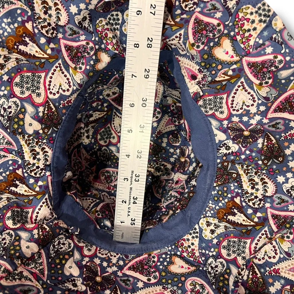 Reversible Wide Brim Sun Hat Beach Pool Summer UPF 50+ UV Protection Foldable A6 Blue - Image 9