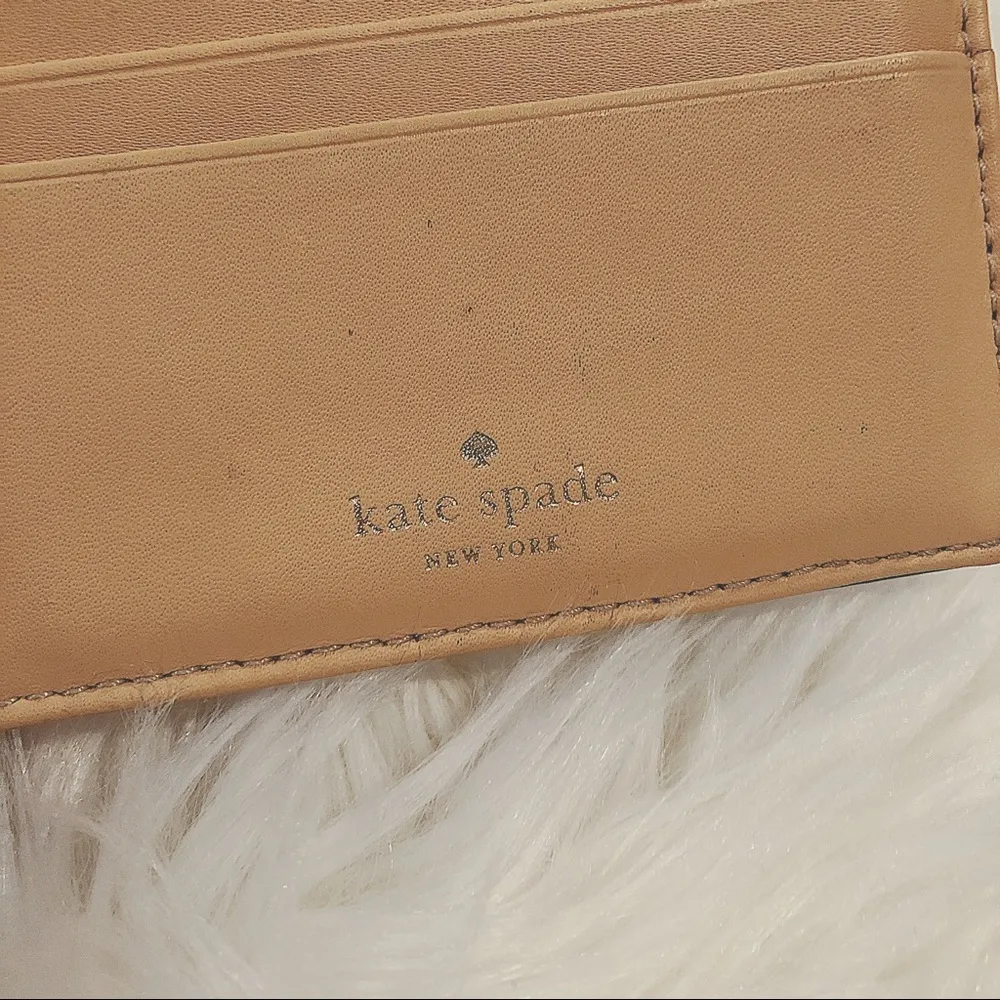Rose Gold Metallic Card Holder Wallet - Image 9