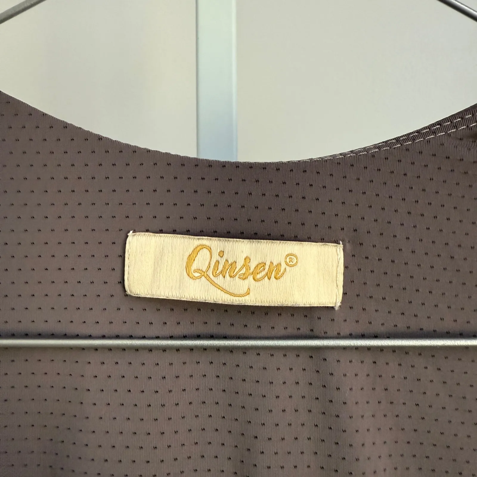 QINSEN sz‎ L Gray Fitness Tennis Athletic Mini Dress Size L - Image 3