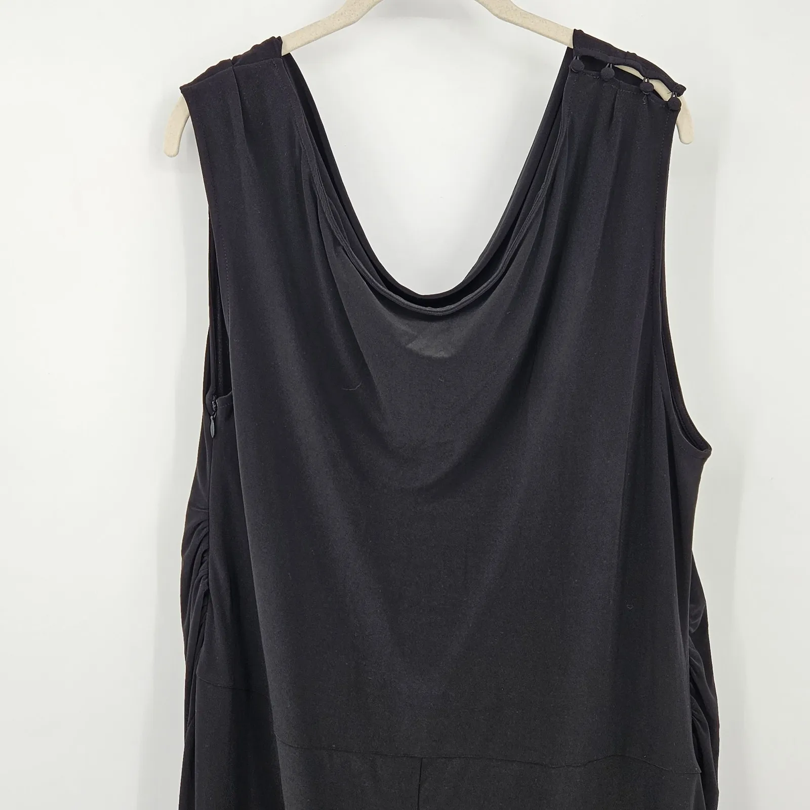 Free People Yumi Kim‎ Maternity Virginia Jumpsuit Black 1X New with Tag - Image 11