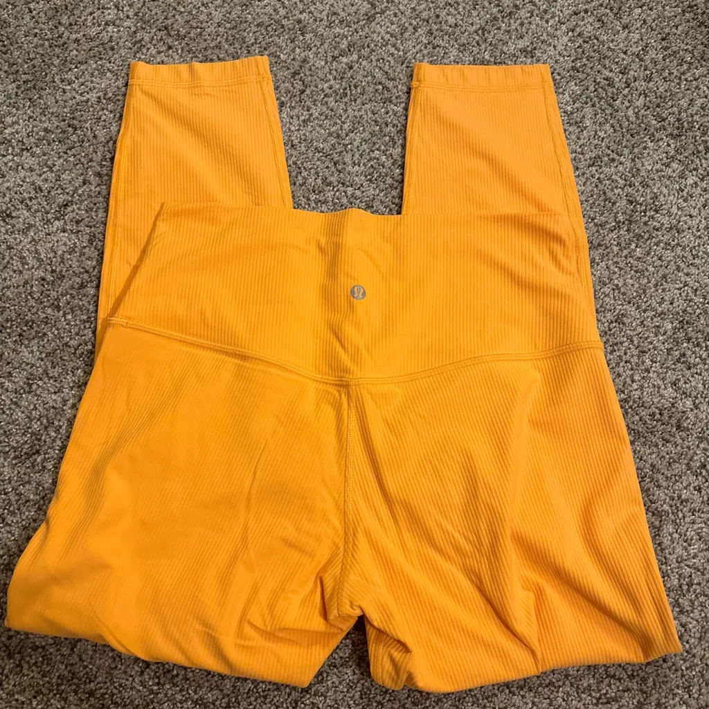 Lululemon Athletica Vibrant Yellow Leggings - Image 6