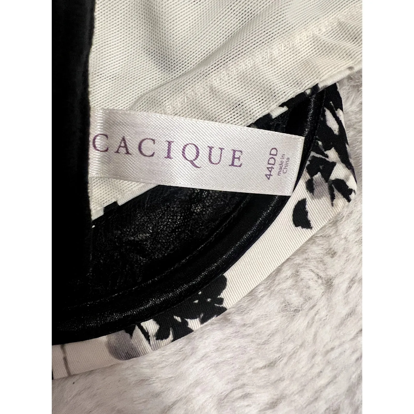 Cacique Balconett Lace Cup Underwire Bra 44DD - Image 7