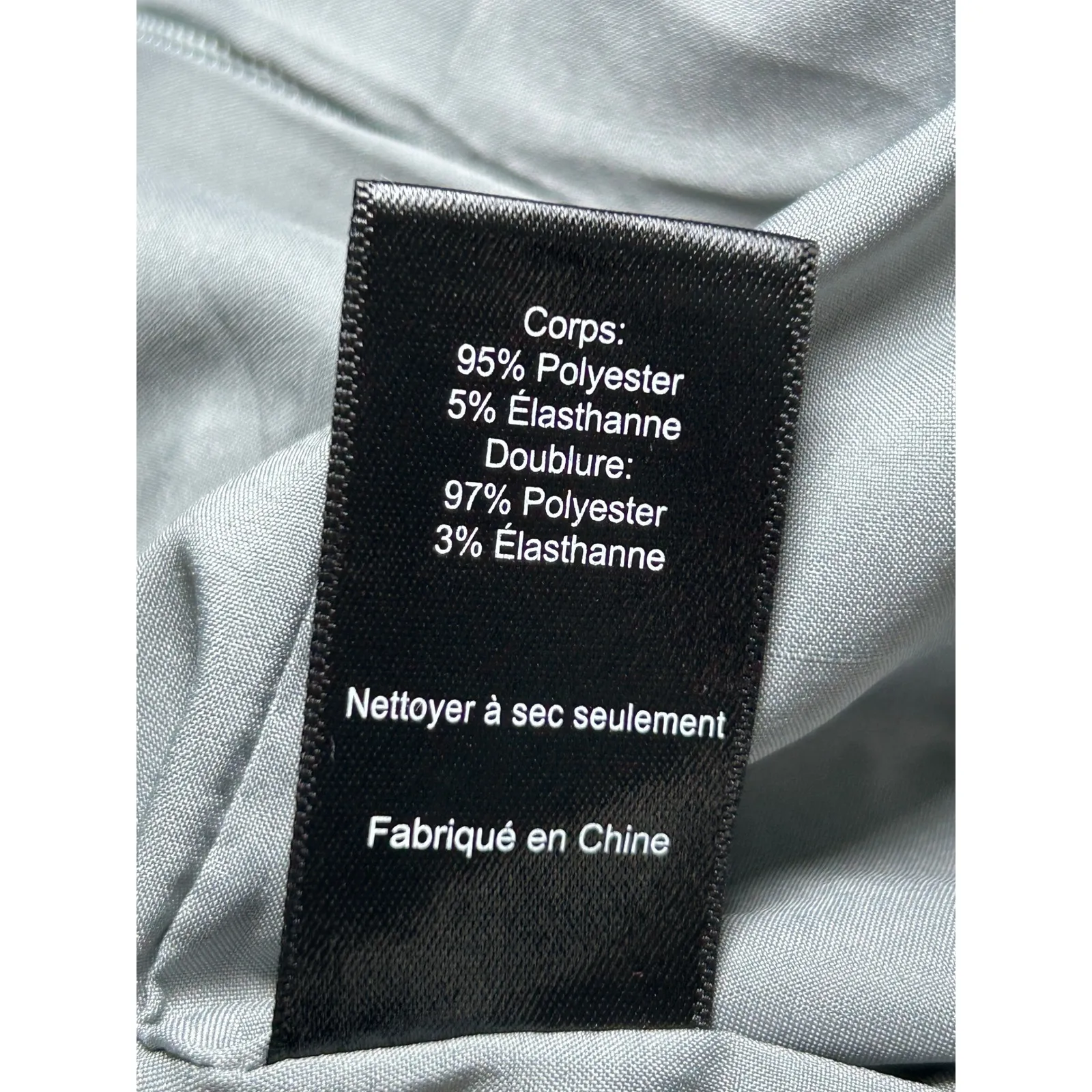 ASTR Gray Satin Maxi Dress Sleeveless Twist Front Formal Occasion Party‎ Medium - Image 7