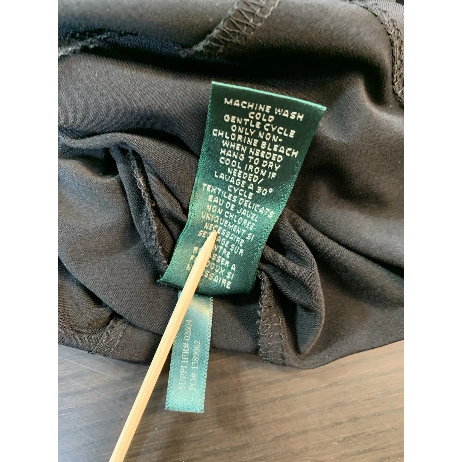 Lauren Ralph Lauren LBD Sheath Dress Size 8 Sophisticated Stretchy Special Event - Image 7